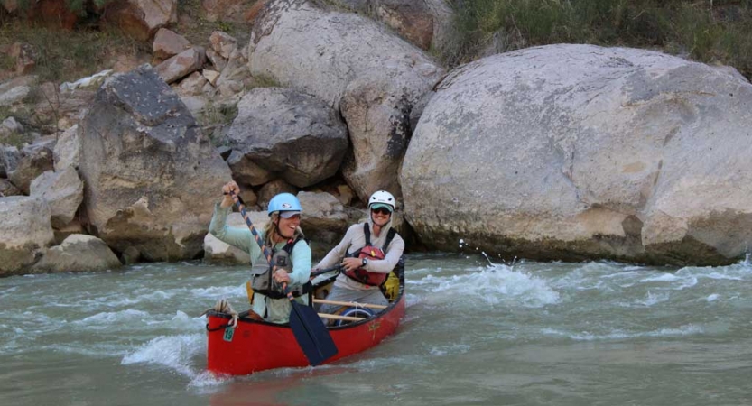 texas big bend whitewater canoeing trip for adults